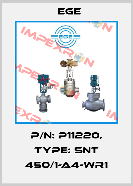 p/n: P11220, Type: SNT 450/1-A4-WR1 Ege
