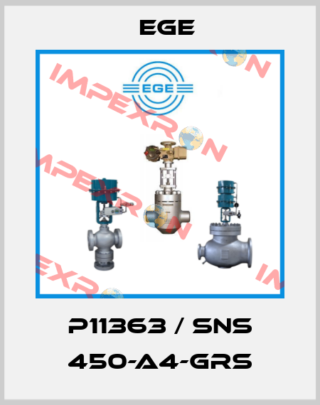 P11363 / SNS 450-A4-GRS Ege