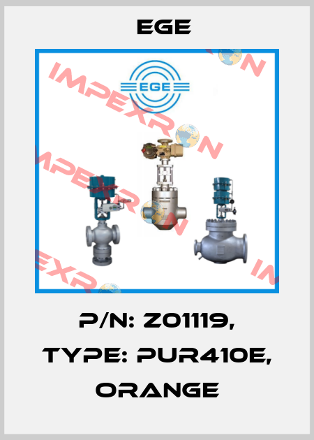 p/n: Z01119, Type: PUR410E, orange Ege