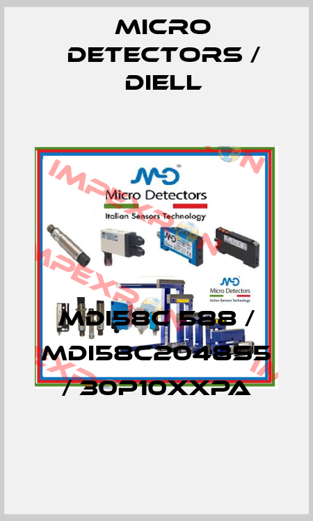 MDI58C 588 / MDI58C2048S5 / 30P10XXPA
 Micro Detectors / Diell