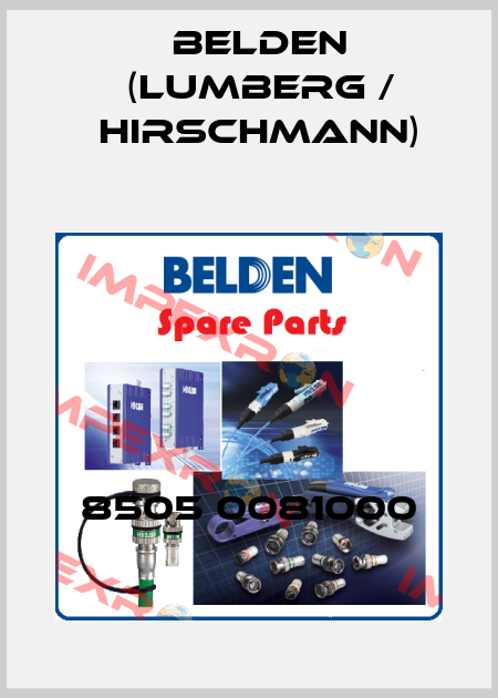 8505 0081000 Belden (Lumberg / Hirschmann)