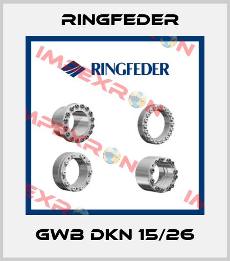 GWB DKN 15/26 Ringfeder