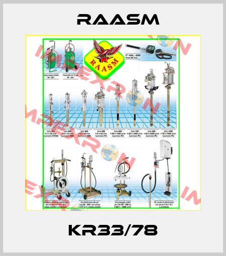 KR33/78 Raasm