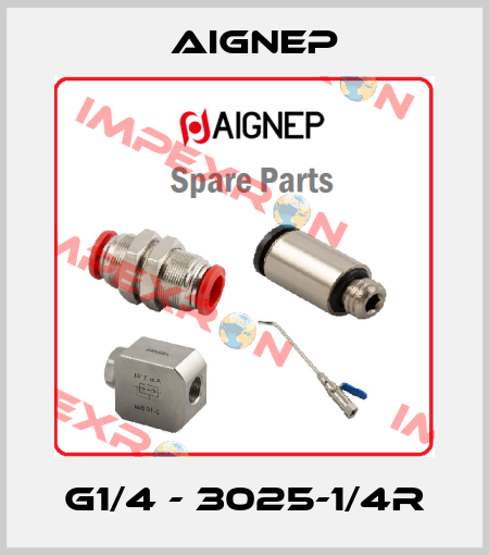 G1/4 - 3025-1/4R Aignep