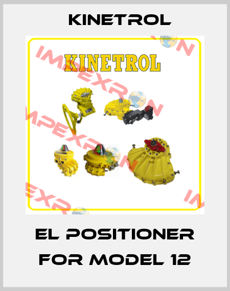 EL positioner for Model 12 Kinetrol
