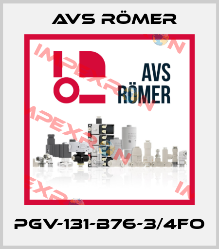 PGV-131-B76-3/4FO Avs Römer