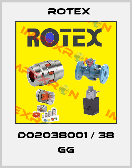 D02038001 / 38 GG Rotex