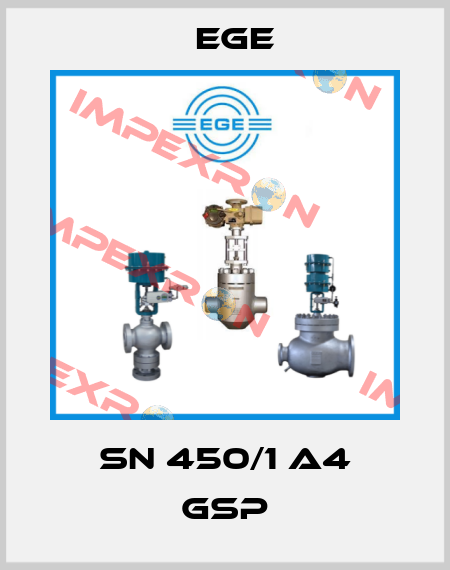 SN 450/1 A4 GSP Ege