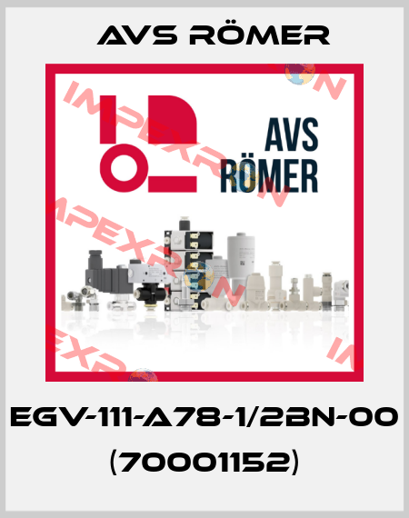 EGV-111-A78-1/2BN-00 (70001152) Avs Römer
