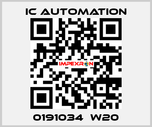 0191034  W20 ic automation