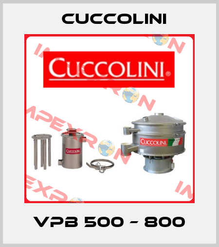 VPB 500 – 800 Cuccolini