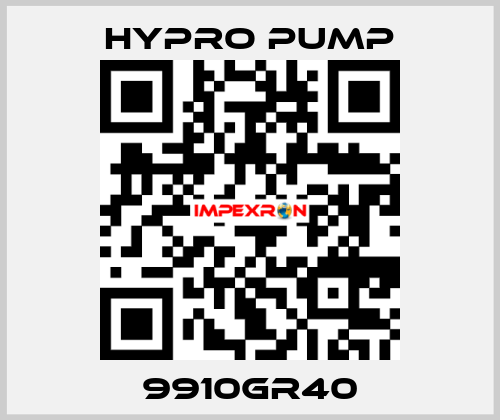 9910GR40 Hypro Pump