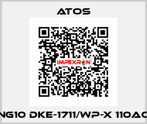NG10 DKE-1711/WP-X 110AC Atos