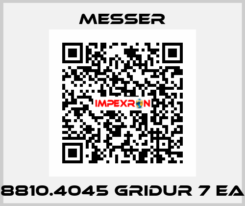 8810.4045 GRIDUR 7 EA Messer