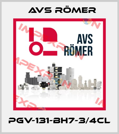 PGV-131-BH7-3/4CL Avs Römer