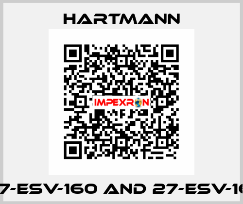 27-ESV-160 and 27-ESV-161 Hartmann
