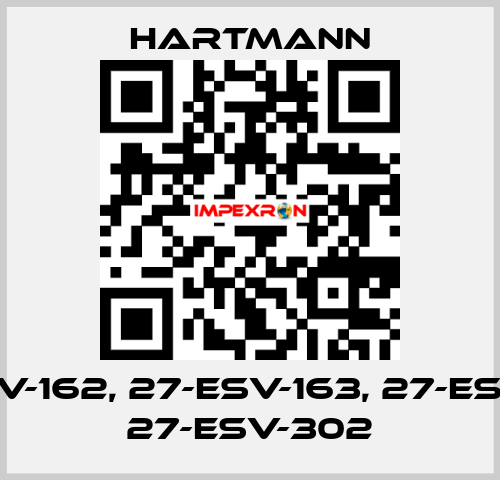 27-ESV-162, 27-ESV-163, 27-ESV-164, 27-ESV-302 Hartmann