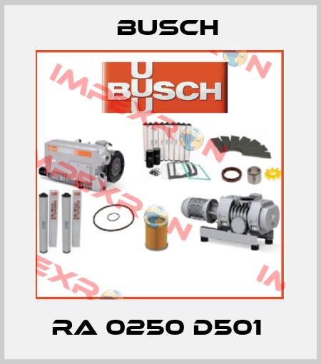 RA 0250 D501  Busch
