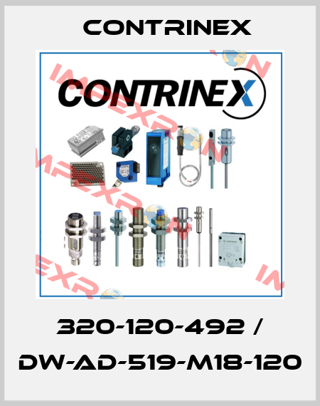 320-120-492 / DW-AD-519-M18-120 Contrinex
