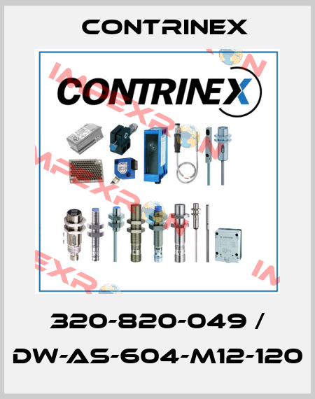 320-820-049 / DW-AS-604-M12-120 Contrinex
