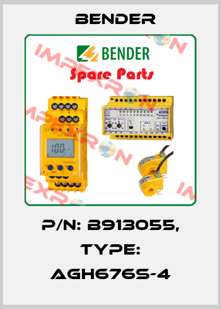 p/n: B913055, Type: AGH676S-4 Bender