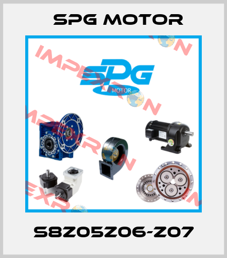 S8Z05Z06-Z07 Spg Motor