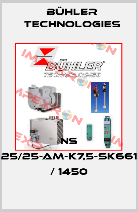 NS 25/25-AM-K7,5-SK661 / 1450 Bühler Technologies