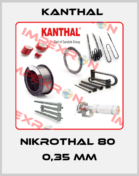 NIKROTHAL 80  0,35 mm Kanthal