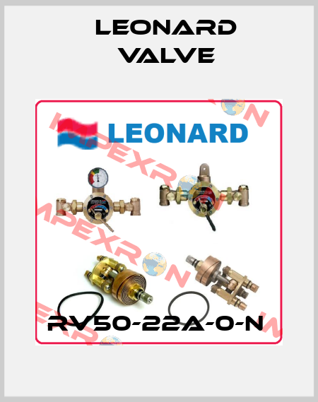 RV50-22A-0-N  LEONARD VALVE