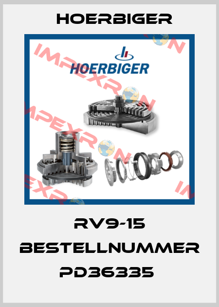 RV9-15 BESTELLNUMMER PD36335  Hoerbiger