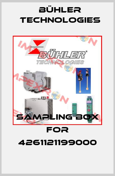 Sampling box for 4261121199000 Bühler Technologies