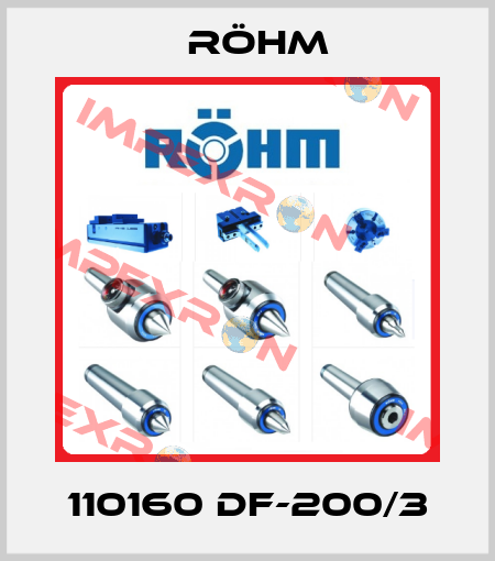 110160 DF-200/3 Röhm