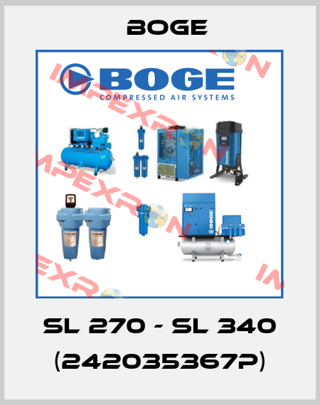 SL 270 - SL 340 (242035367P) Boge