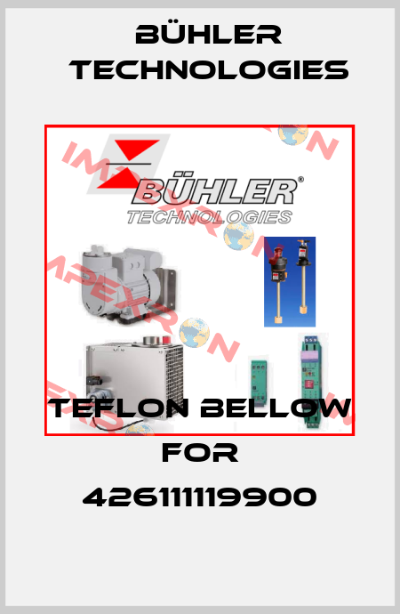 Teflon bellow for 426111119900 Bühler Technologies