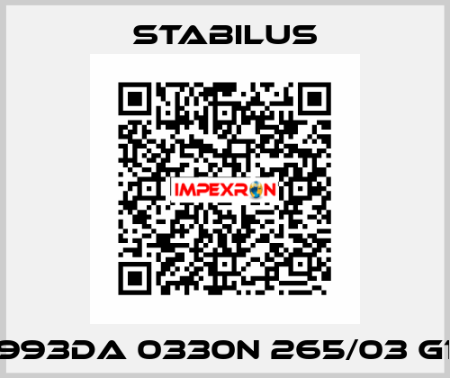 9993DA 0330N 265/03 G16 Stabilus