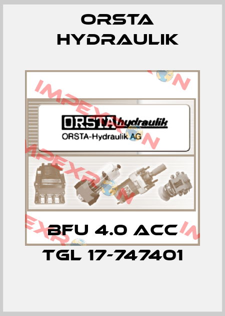Bfu 4.0 acc TGL 17-747401 Orsta Hydraulik