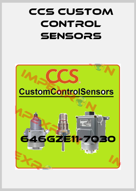 646GZE11-7030 CCS Custom Control Sensors
