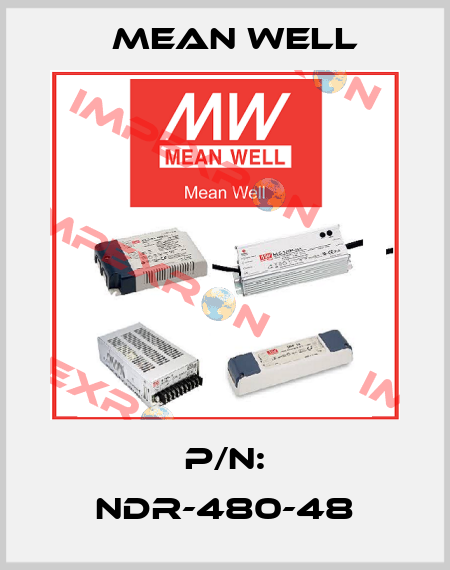 P/N: NDR-480-48 Mean Well