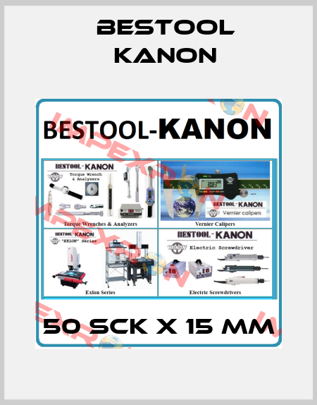 50 SCK x 15 mm Bestool Kanon