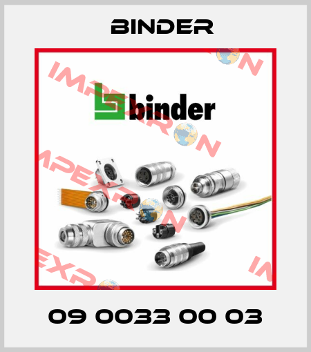 09 0033 00 03 Binder