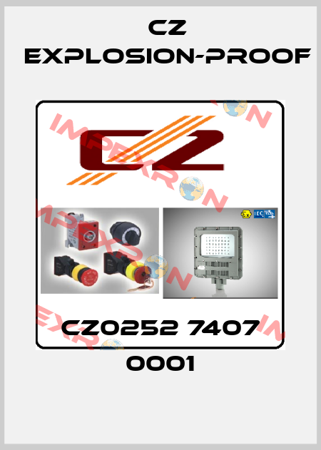 CZ0252 7407 0001 CZ Explosion-proof