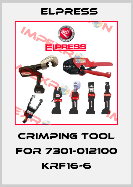 Crimping tool for 7301-012100 KRF16-6 Elpress