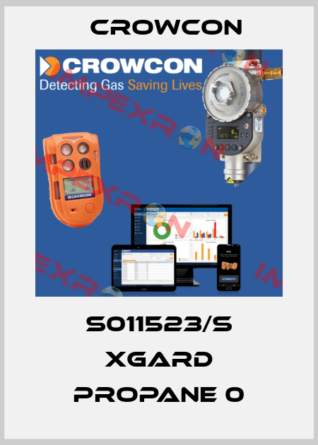 S011523/S XGARD PROPANE 0 Crowcon