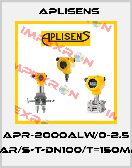 APR-2000ALW/0-2.5 BAR/S-T-DN100/T=150MM Aplisens