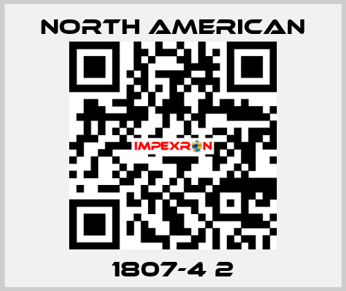 1807-4 2 NORTH AMERICAN