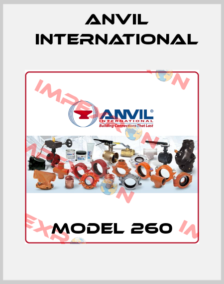 Model 260 Anvil International