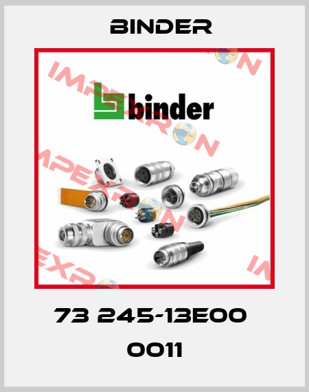 73 245-13E00  0011 Binder