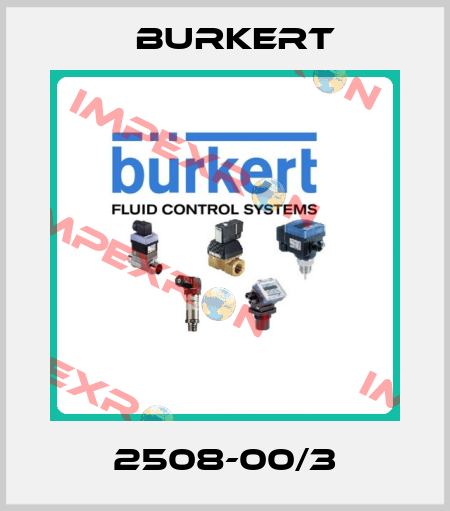 2508-00/3 Burkert