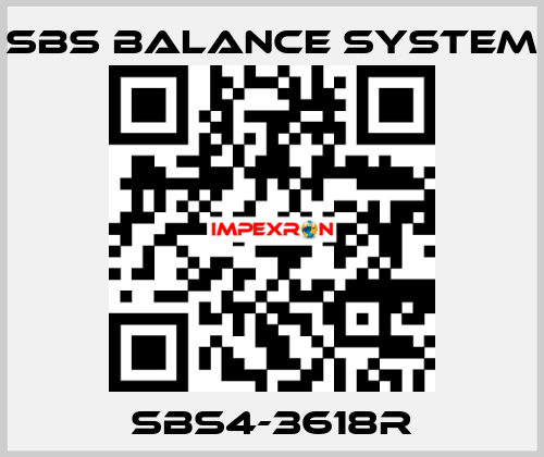 SBS4-3618R SBS BALANCE SYSTEM