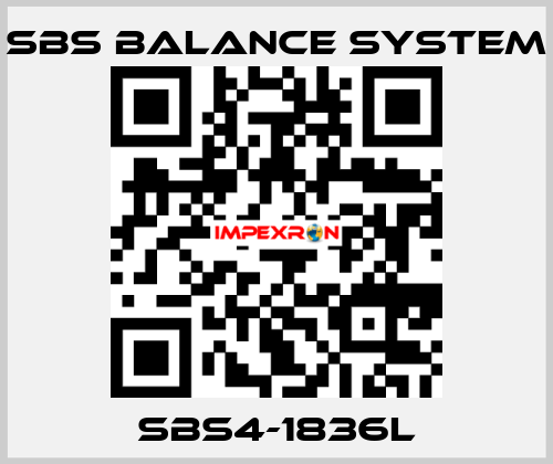 SBS4-1836L SBS BALANCE SYSTEM